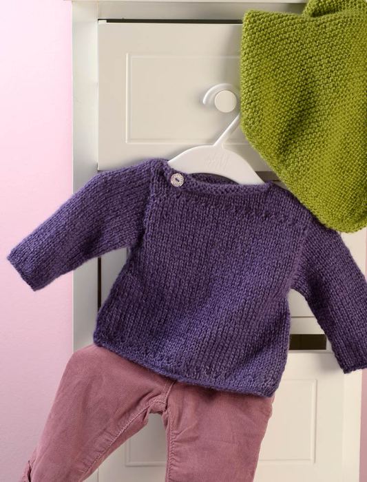 Modèle à tricoter pour bébé