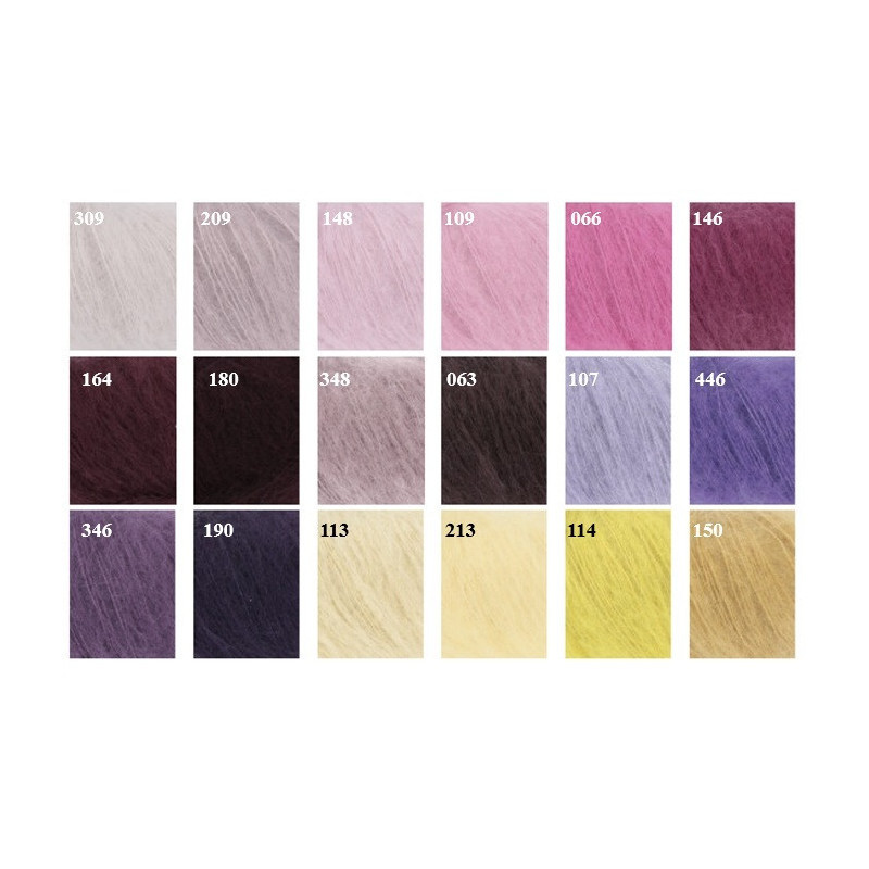Le Fil Mohair Luxe de Lang Yarns Le Fil Mohair Luxe de Lang Yarns