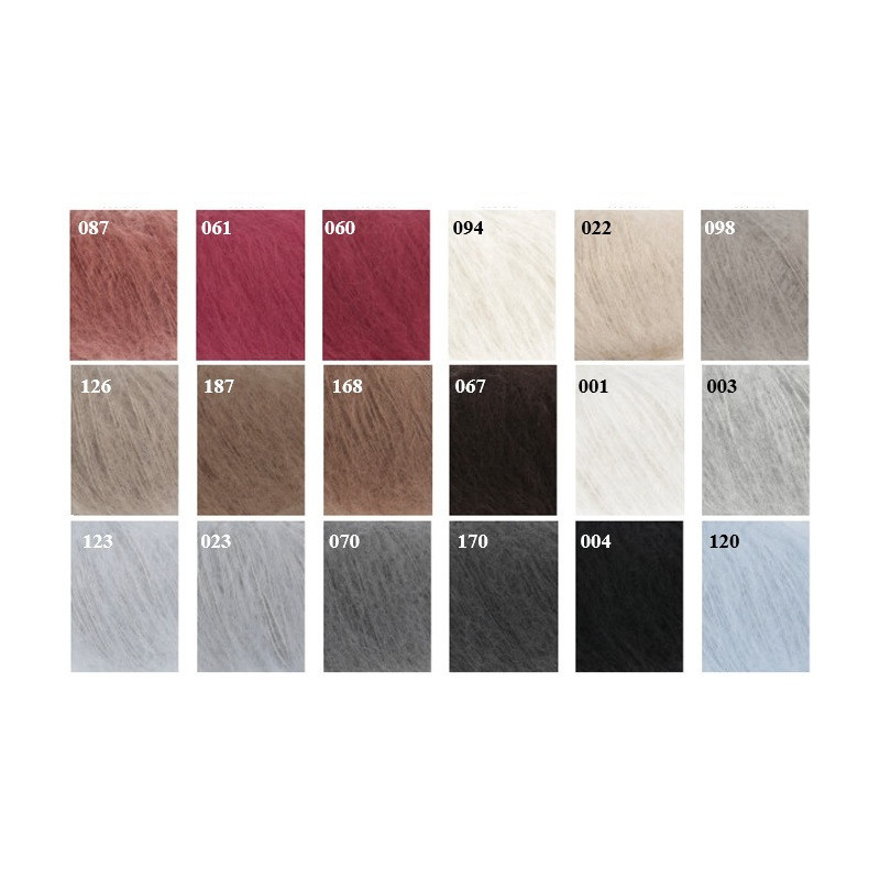 Le Fil Mohair Luxe de Lang Yarns Le Fil Mohair Luxe de Lang Yarns