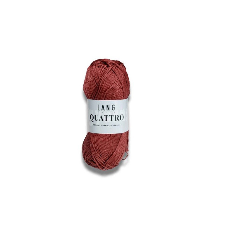 Le Fil Coton Quattro de Lang Yarns Le Fil Coton Quattro de Lang Yarns