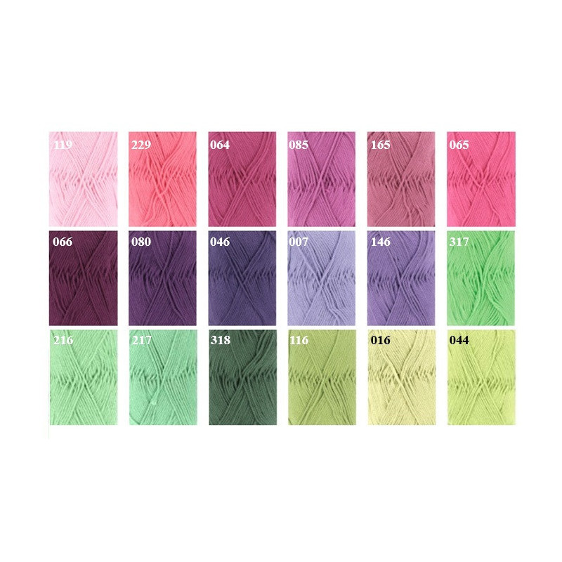 Le Fil Coton Quattro de Lang Yarns Le Fil Coton Quattro de Lang Yarns