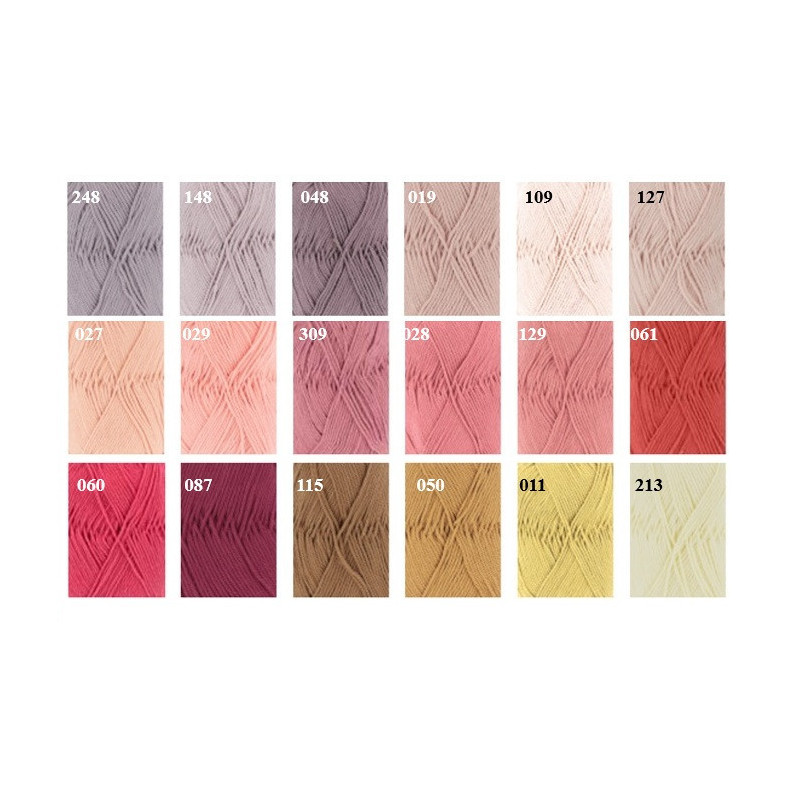 Le Fil Coton Quattro de Lang Yarns Le Fil Coton Quattro de Lang Yarns