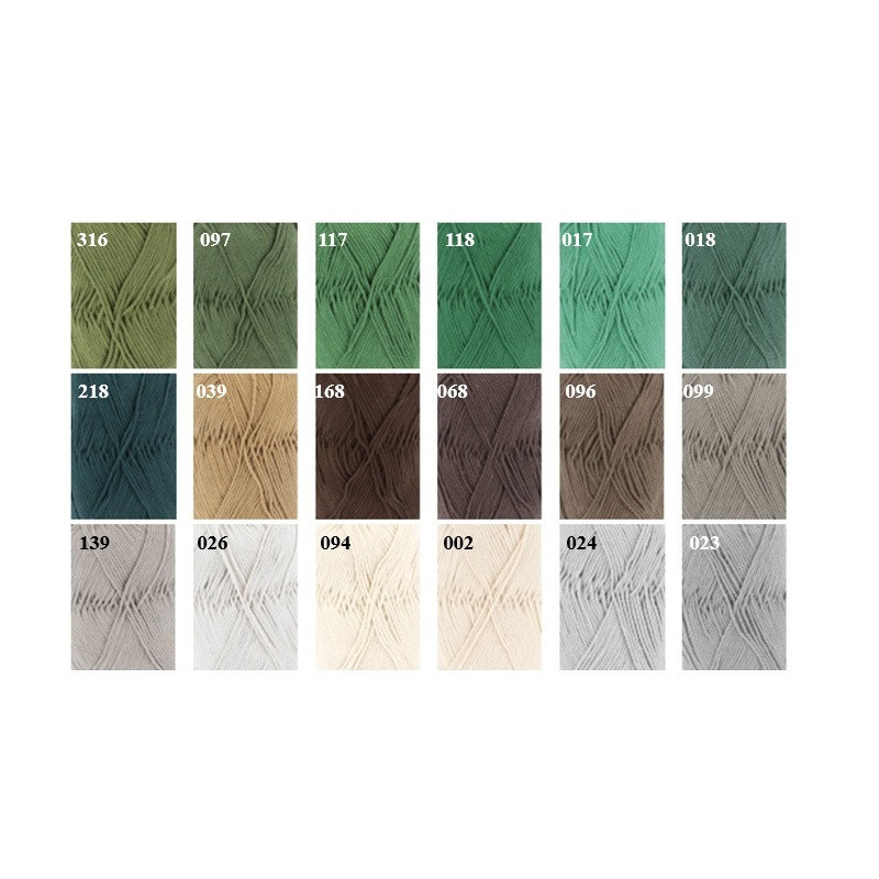 Le Fil Coton Quattro de Lang Yarns Le Fil Coton Quattro de Lang Yarns