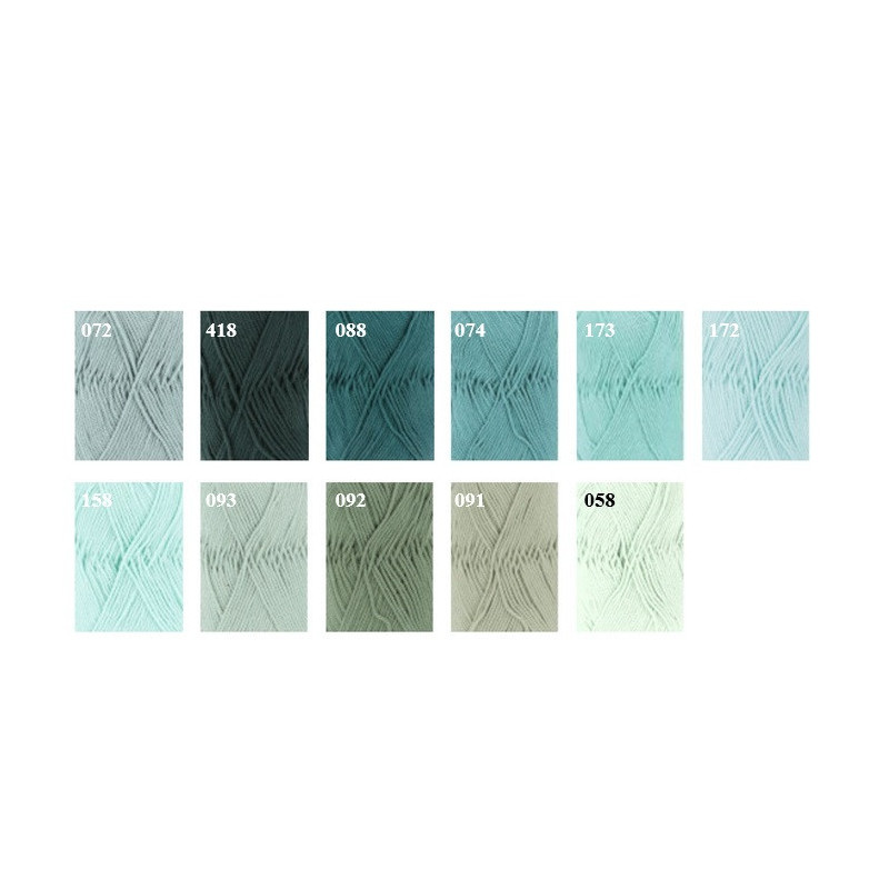 Le Fil Coton Quattro de Lang Yarns Le Fil Coton Quattro de Lang Yarns