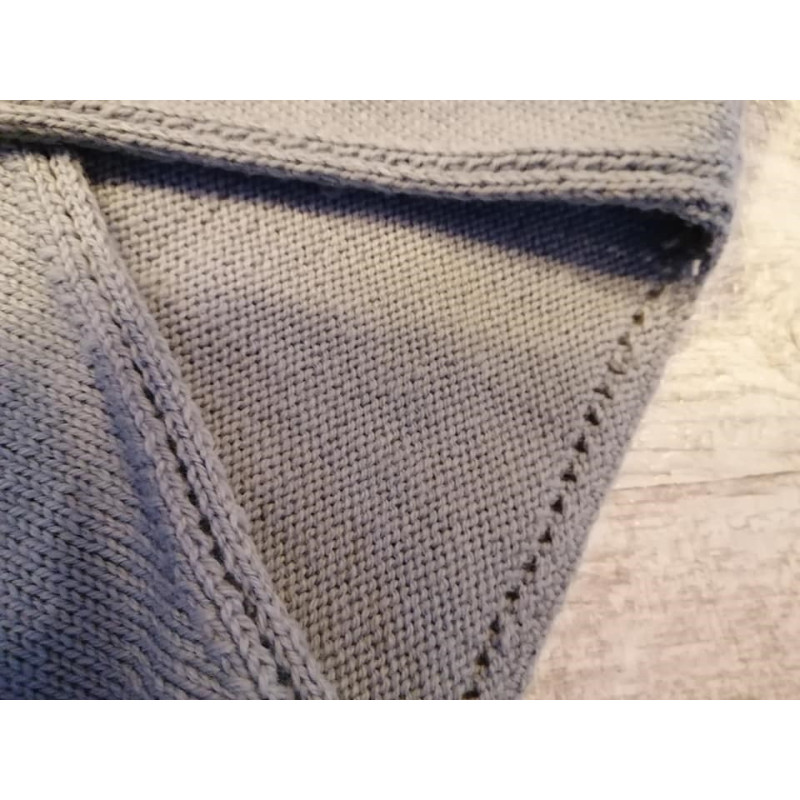 Fiche Tricot : Le Cache-Coeur Femme Ballerine Niveau Confirmé