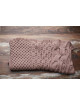 Kit Tricot "Couverture Cocoon" : Couverture pour lit à barreaux en Torsades pour Bébé Kit Tricot "Couverture Cocoon" : Couverture pour lit à barreaux en Torsades pour Bébé