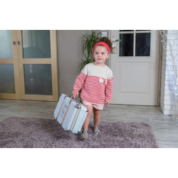 Kit Marinière "La Coquette parceque Nounette, elle est trop Chouette ! "