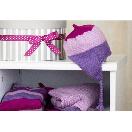 Fiche Patron Tricot : L'Ensemble "Macaron" pour Bébé