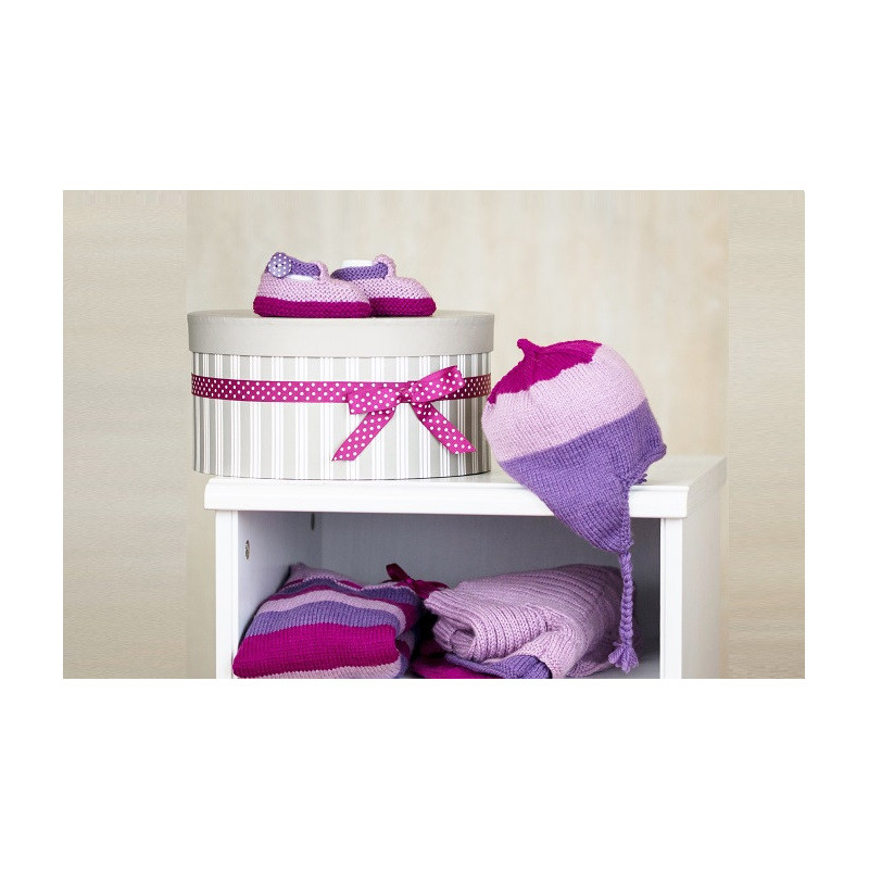 Fiche Patron Tricot : L'Ensemble "Macaron" pour Bébé