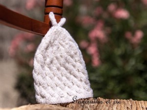 Bonnet de naissance Neige﻿