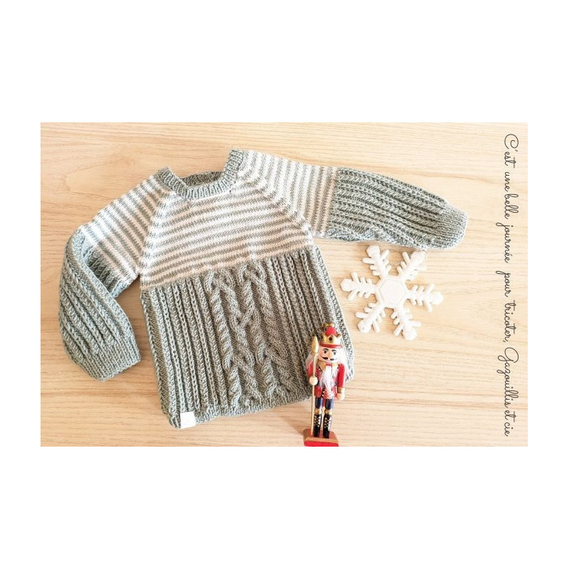 Pull "Trop Chou" : Le Style Tricoté des Petits Aventuriers ! Pull "Trop Chou" : Le Style Tricoté des Petits Aventuriers !