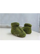Nos Chaussons/ Chausettes Tricotés avec Amour ou L'Art du Réemploi