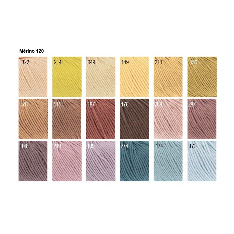 Lang Yarns mérinos 120