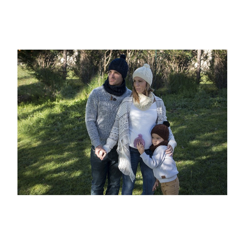 tutoriel de tricot gratuit  bonnet et snood de la naissance à 77 ans