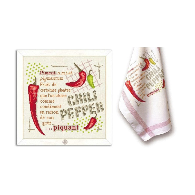 Grille pour point de croix LILI POINTS