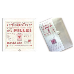 Kit points de Croix Lili Point - Grille + fils à broder