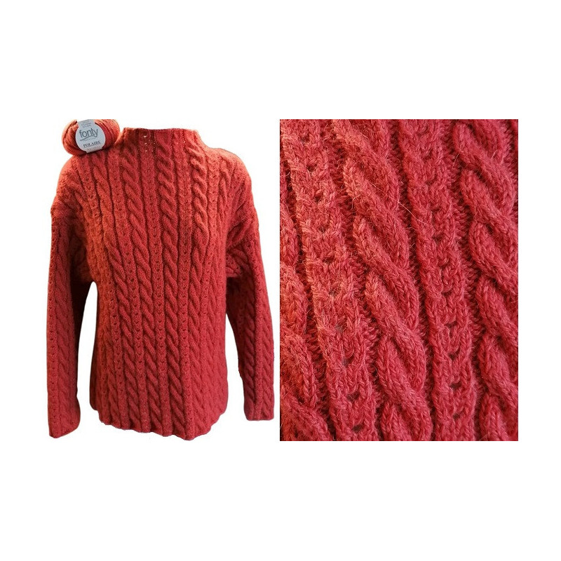 Tutoriel Gratuit : Le Pull Femme "Torsades Polaire" 