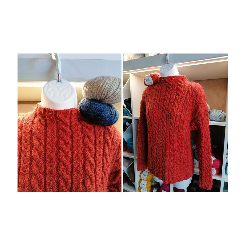 Tutoriel Gratuit : Le Pull Femme "Torsades Polaire" 