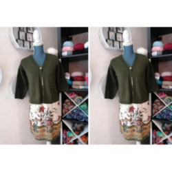 Tutoriel tricot Gratuit : Le Gilet Femme "Courtes Manches" 