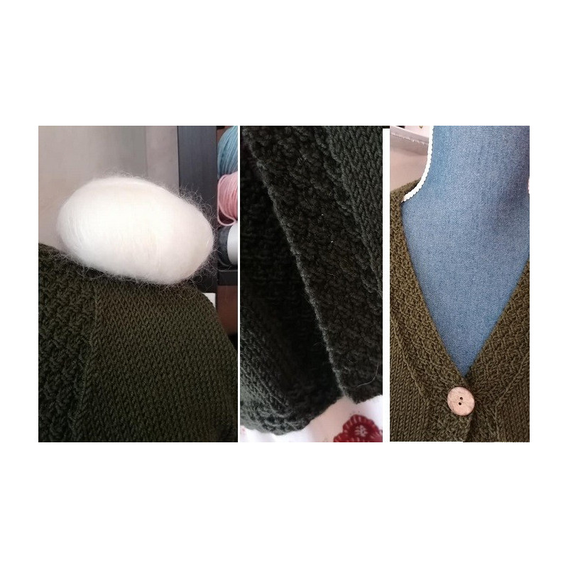 Tutoriel tricot Gratuit : Le Gilet Femme "Courtes Manches"