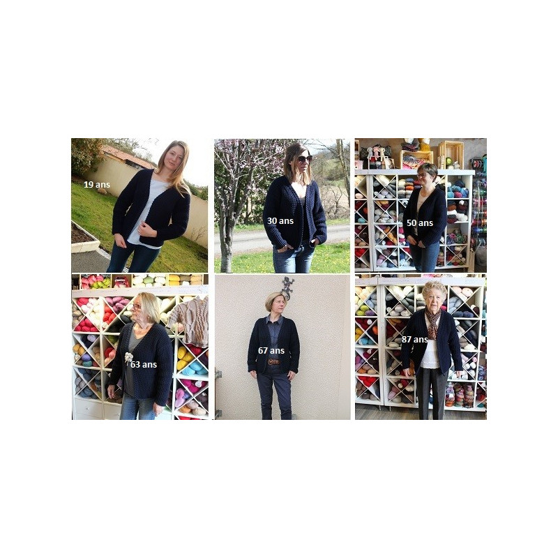 Tutoriel Gratuit : La Veste "Intergénérationnelle" 