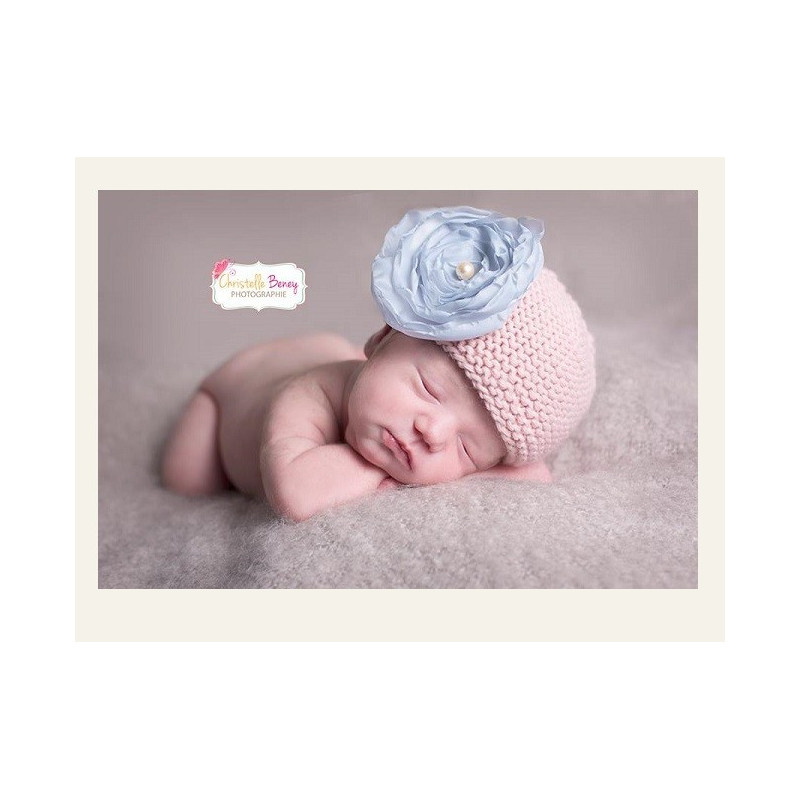 Pure Tendresse Bonnet de Cérémonie pour Bébé
