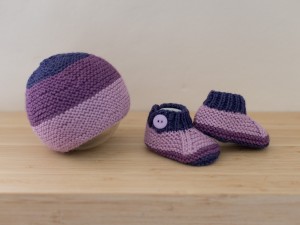 Coffret cadeau de naissance en tricot pour bébé prématuré-Pimprenelle- -