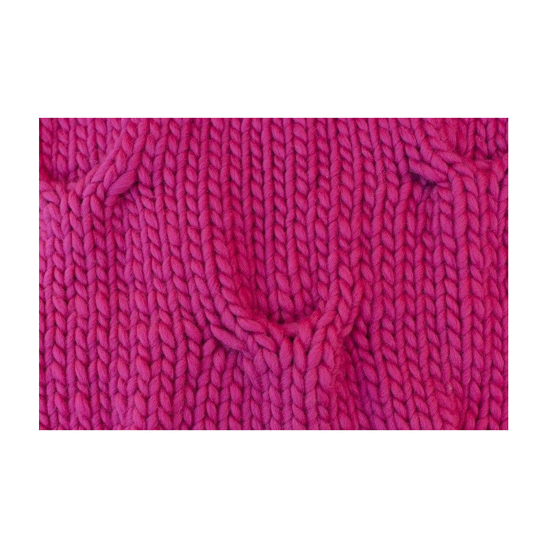 point de tricot  torsades fantaisie