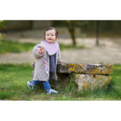 Kimonounou : La Veste en Mérinos Tricotée pour Bébé