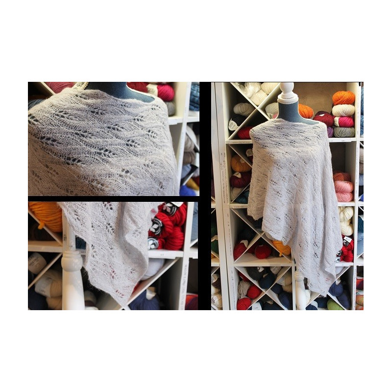 L'Étole Poncho "Délicatesse" 
