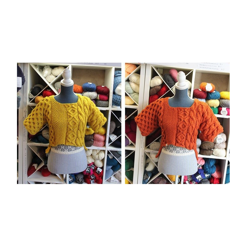 Oversize Chama-Love Le Pull Tube "Revisité"