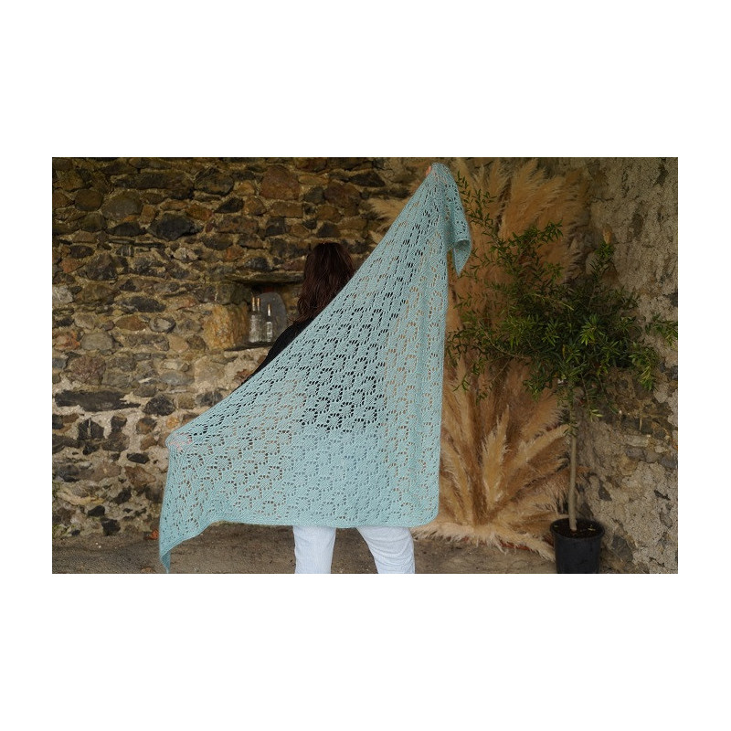 Poupoupi-Doux le châle en Mohair-Soie et Mérinos Poupoupi-Doux le châle en Mohair-Soie et Mérinos
