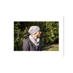 Kit Treille : Bonnet et Snood Homme, L'Entrelacs ♫ la, la ♫ !