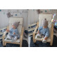 Création Française pour bébé_Doux-Doux le bonnet et ses moufles tricotés main_