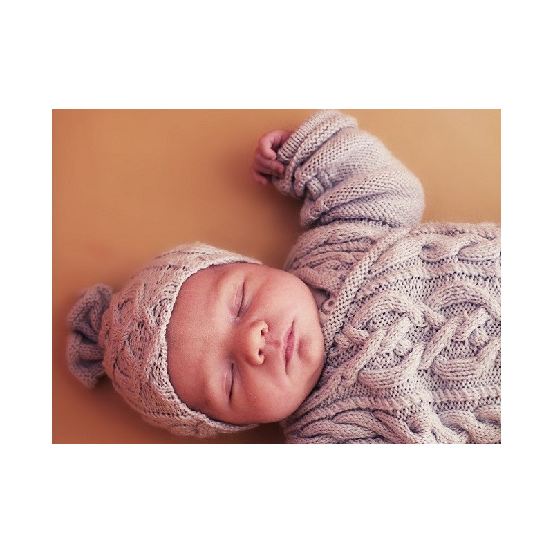 Ensemble de layette Torsades Nordiques Ensemble de layette Torsades Nordiques