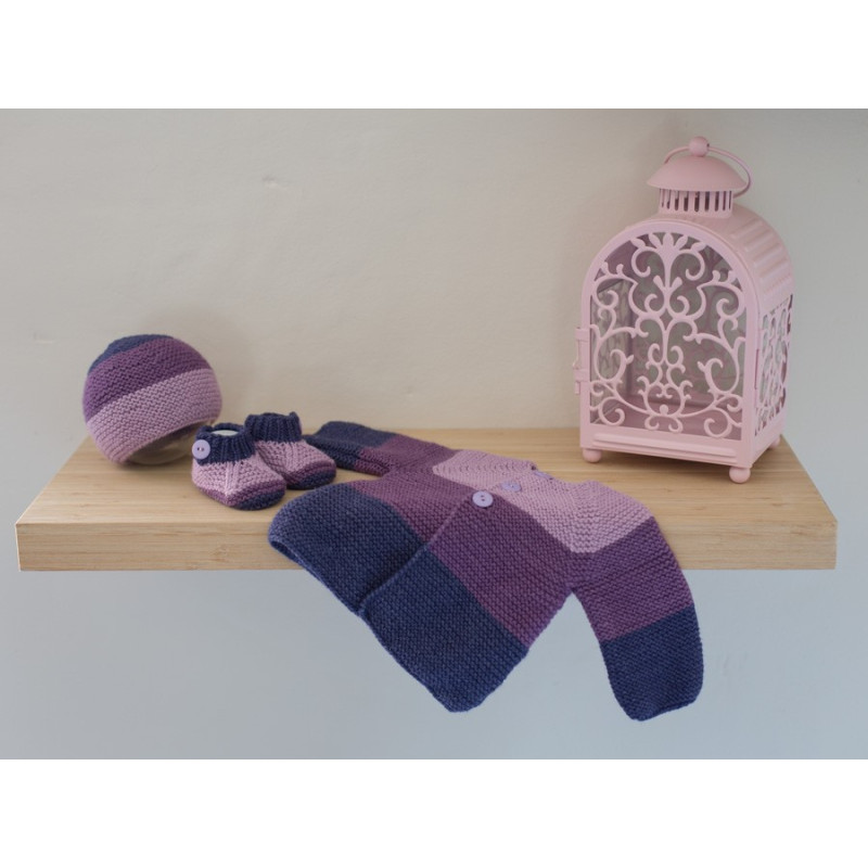 Ensemble layette pout bébé Pimprenelle- Ensemble layette pout bébé Pimprenelle-