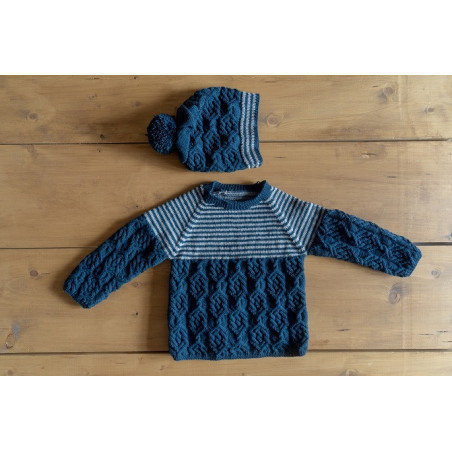 Ho hé Matelot Bonnet et marinière.
