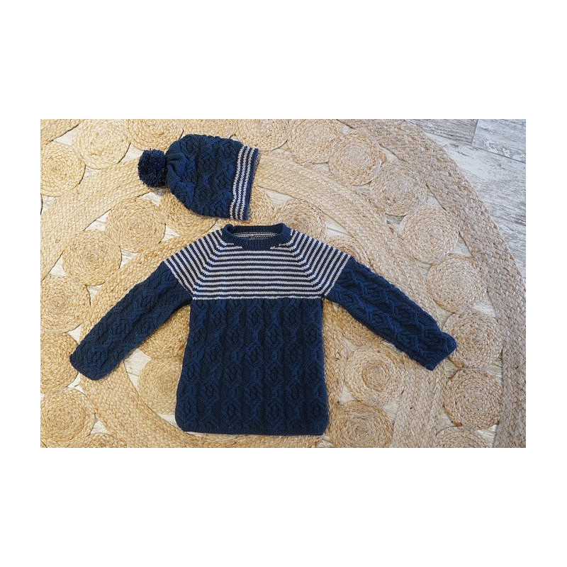 tricoter une marinière pour enfant tricoter une marinière pour enfant